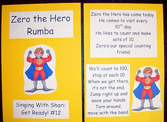 Zero the Hero visits kindergarten